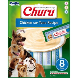 Expirace Churu Dog Chicken with Tuna Recipe 8x20g (022967_Z A)